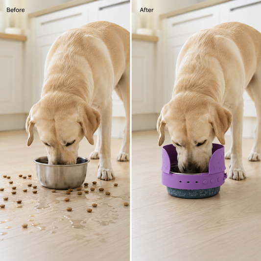 Why Does My Dog Push Food Out of the Bowl? 6 Causes and How to Stop It