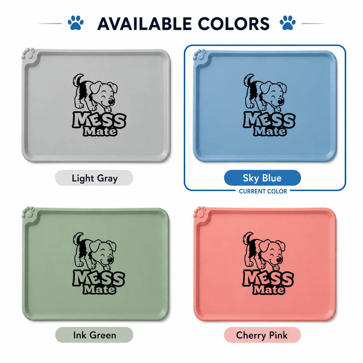 Anti-Mess Feeding Mats