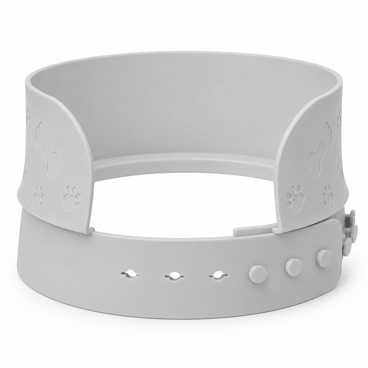 MessMate Stainless Steel Dog Bowl Set with Silicone Splash Guard