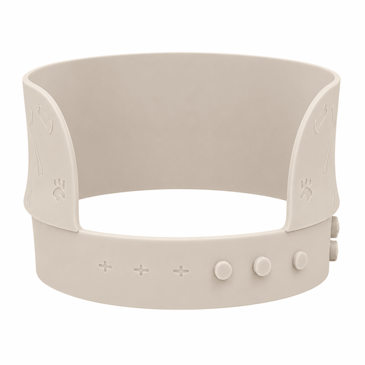 MessMate™ Anti-Spill Pet Bowl Attachment for Dogs & Cats (Fits 6–9 Inch Bowls) Bowl Not Included - MessMate