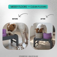 MessMate™ – Mess - Free Silicone Bowl Attachment (Bowl Not Included) - MessMate